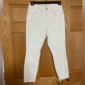 White, skinny, curvy, LOFT jeans